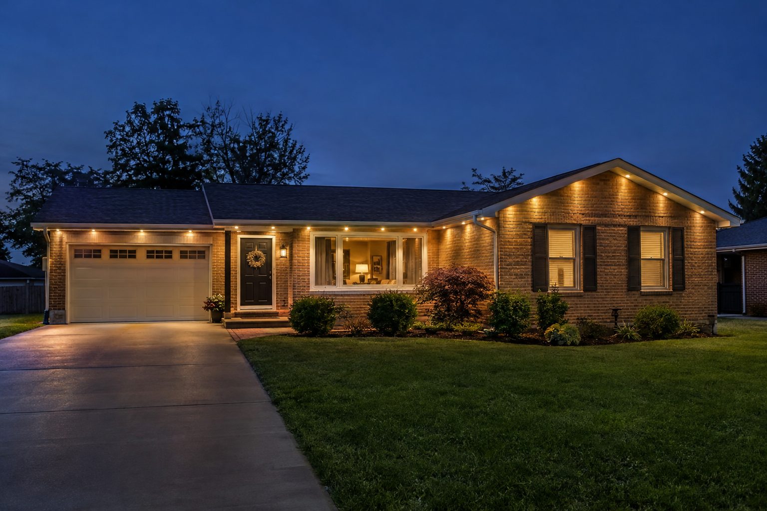 Ranch home lighting